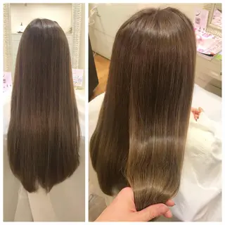 ロング 澤田 彩香のヘアスタイル