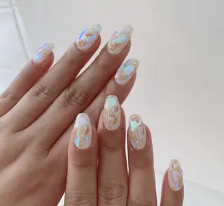 セミロング ninabeauty 新宿のネイルデザイン