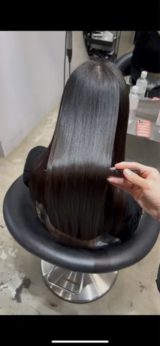 ロング ワンホンヘア🇨🇳 髪質改善/itaruのヘアスタイル