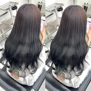 カラー ヘアメ🎀ハイトーン 🩵エクステ🪄しほのヘアスタイル