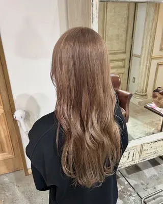 ロング 樋富 優香のヘアスタイル