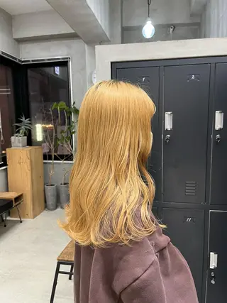 セミロング カラー 村田 春歌のヘアスタイル