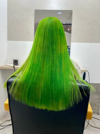 ロング カラー GISEL 小倉のヘアスタイル
