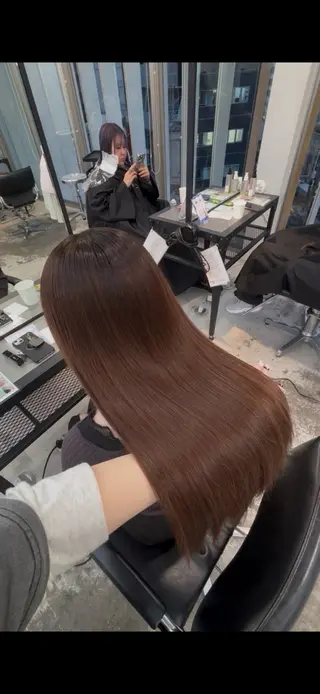 ロング カラー ダメージレス艶髪 🦋MISAKI🦋のヘアスタイル