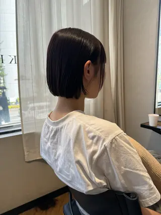 ショート 檜谷 晴　顔周りカットのヘアスタイル
