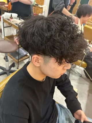 パーマ ヘアアレンジ メンズ 《メンズヘア特化》 早川 愛斗のヘアスタイル