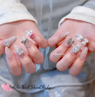 ミディアム Aila Nail ShinOkuboのネイルデザイン