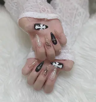 ネイル HANA 長さだしのネイルデザイン