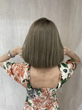 カラー 栗本 博史のヘアスタイル