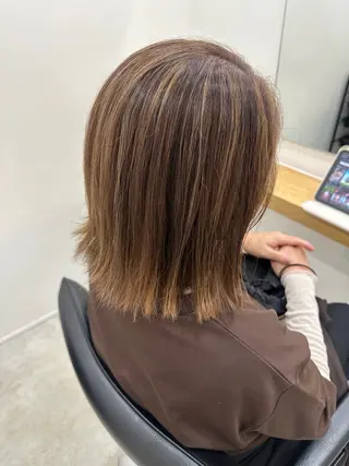 ショート カラー レイヤー/ヘアセット 💐nao.のヘアスタイル