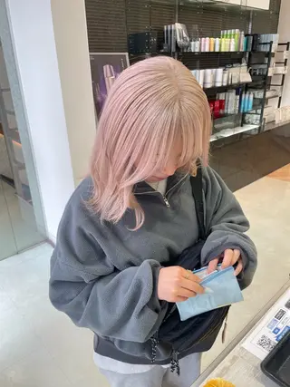 ミディアム カラー ✨似合わせ特化美容師 WILL上村　拳吾のヘアスタイル