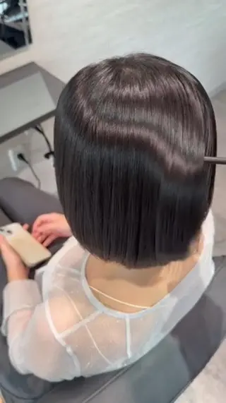 ミディアム 作田 洋介のヘアスタイル