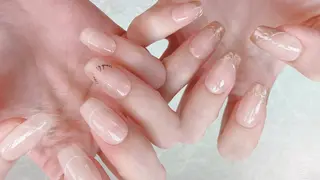 ロング チ まるこのネイルデザイン