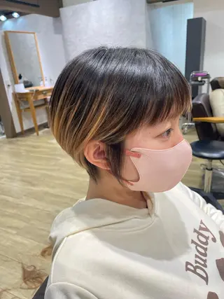 ショート LICO 木村真知子のヘアスタイル