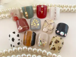 ネイル an sucre baseのネイルデザイン