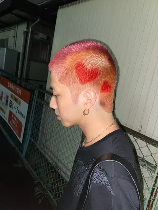 カラー 桝谷 来空のヘアスタイル