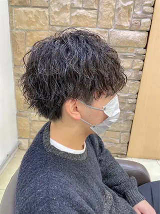 メンズ 海外girl🤎 透明感ベージュmaoのヘアスタイル