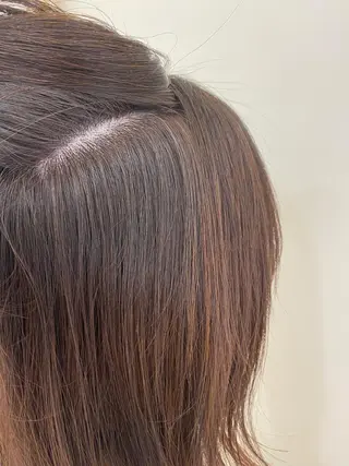 ミディアム カラー レイヤーカット/ ハイライト 千咲季のヘアスタイル
