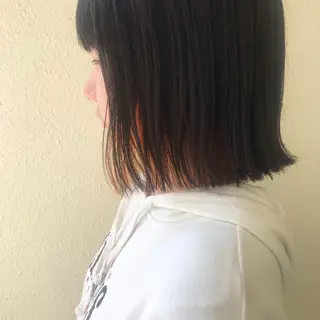 ミディアム kiyono ⭐︎ダブルカラーのヘアスタイル