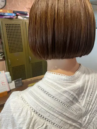ミディアム ayane⭐️ボブ・ ショート・パーマのヘアスタイル