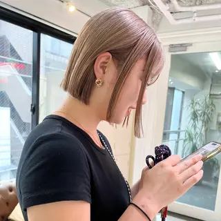 ショート 朝が楽になるパーマ /ミリヤのヘアスタイル