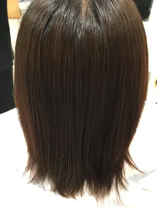 ミディアム 似合わせカット 迫留由弥のヘアスタイル