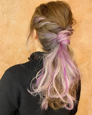 ロング カラー 沖縄東京2拠点美容師 mamicoのヘアスタイル