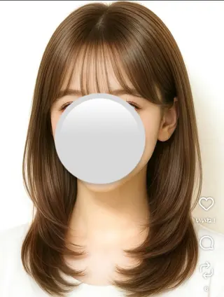 セミロング 🍒 SANA🍒のヘアスタイル