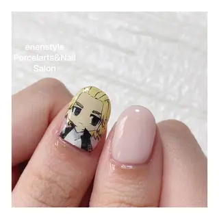 ミディアム ネイル 🐾enen style 🐾のネイルデザイン