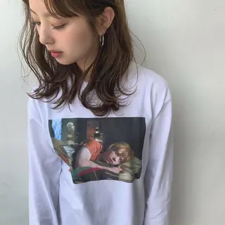 セミロング 村澤 拓弥のヘアスタイル