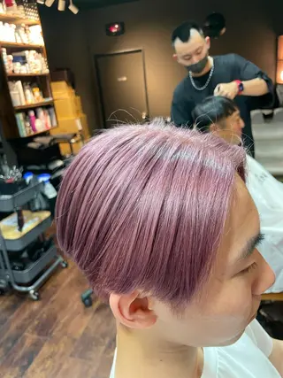 カラー メンズ 木下 龍斗のヘアスタイル