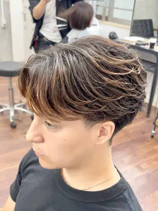 パーマ メンズ Rikito .のヘアスタイル