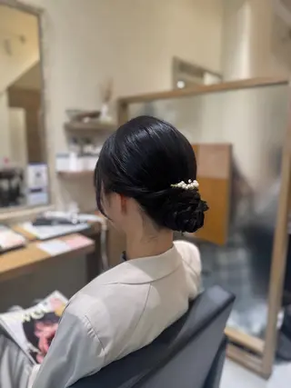 ヘアアレンジ chihiro 🐰 髪質改善/透明感🫧のヘアスタイル
