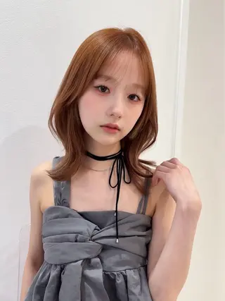 ロング 博多ベージュ 🐻松井傑のヘアスタイル