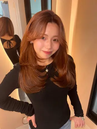 ロング カラー 渋谷 ♡ haruのヘアスタイル