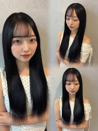 ロング カラー 🎀asumi🍓艶 髪🍓ハイトーン🎀のヘアスタイル