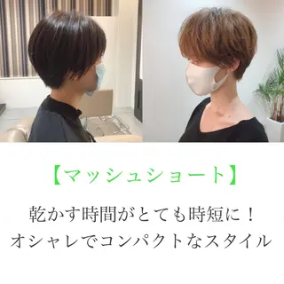 ショート カラー 髪質改善特化 谷口祐綺のヘアスタイル