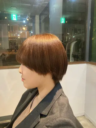 ショート パーマ 三上 琳のヘアスタイル