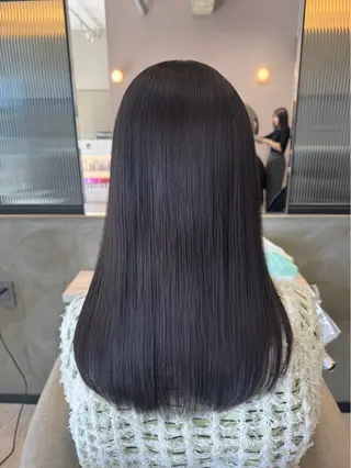 ロング 🌼縮毛矯正🌼 中野有騎🦕のヘアスタイル