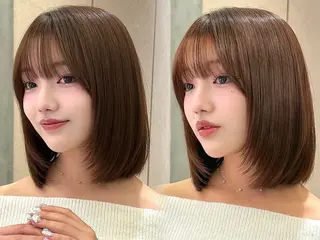 ミディアム 上品♡ボブ/レイヤー /艶髪🌷村松優斗のヘアスタイル