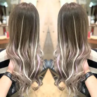 ロング ヘアアレンジ カラー メンズ 韓国ヘアならお任せ♡ 馴染ませ達人👸yuのヘアスタイル