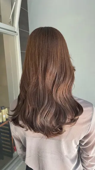 セミロング Heath 姪浜 ⌇フタバのヘアスタイル