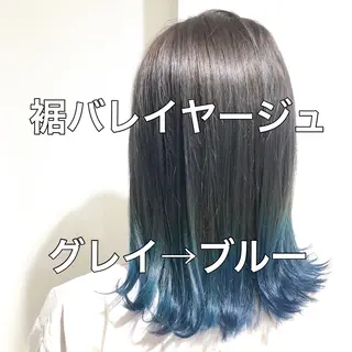 ミディアム カラー 💖ブリーチなし透明 感💖ASAHIのヘアスタイル