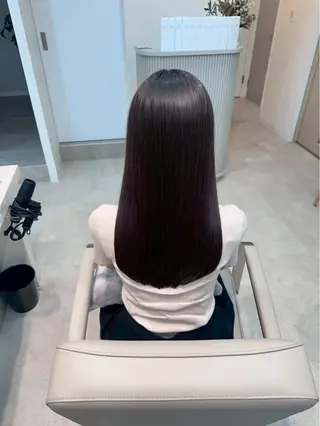 ロング パーマ 髪質改善 川島　広大のヘアスタイル