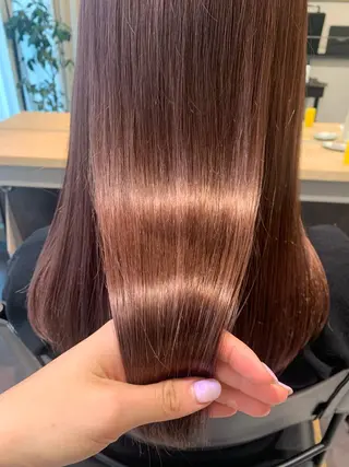 ロング カラー hubhair レイヤー/透明感のヘアスタイル