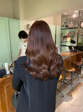 ロング カラー パーマ ヘアアレンジ メンズ キッズ ネイル マツエク・マツパ 🌿丁寧なカウンセリ ング/Naoki🌿のヘアスタイル