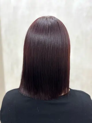 カラー 梅原 結唯のヘアスタイル