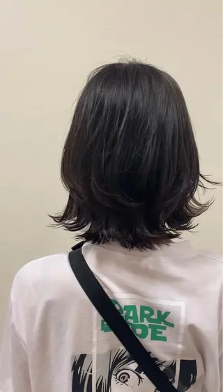 ミディアム 🌿レイヤー/ブリー チ/🌿JINのヘアスタイル