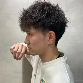 ショート パーマ メンズ FAAM Tsuneのヘアスタイル