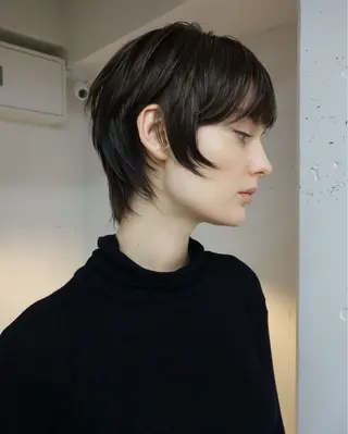 ショート marin /カットモデルのヘアスタイル